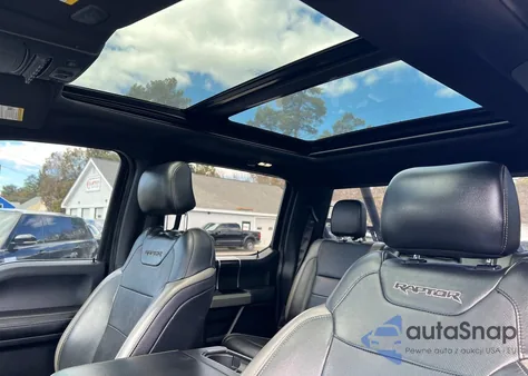 2017 Ford F150 Raptor из США, поврежденный, VIN 1FTFW1RG2HFB63353